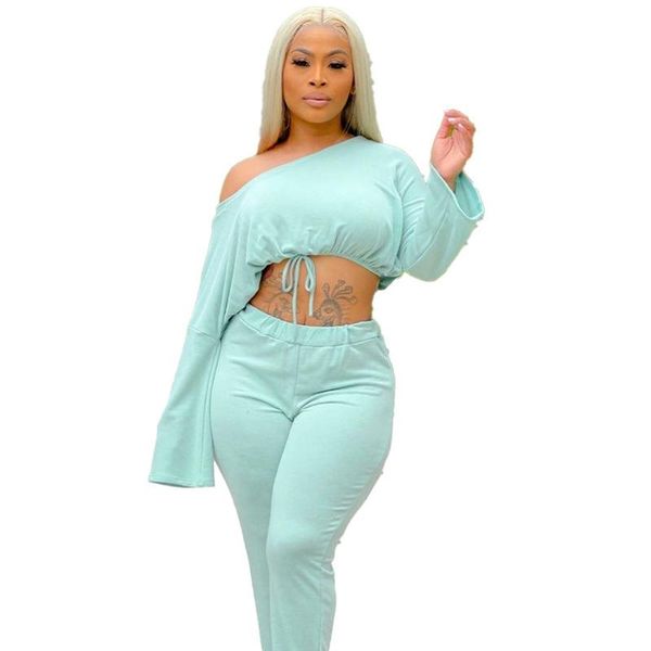 women's two piece pants cyan set one shoulder bandage crop fitness tracksuit women y2k outfits night club matching sets, White
women's two piece pants cyan set one shoulder bandage crop fitness tracksuit women y2k outfits night club matching sets, White