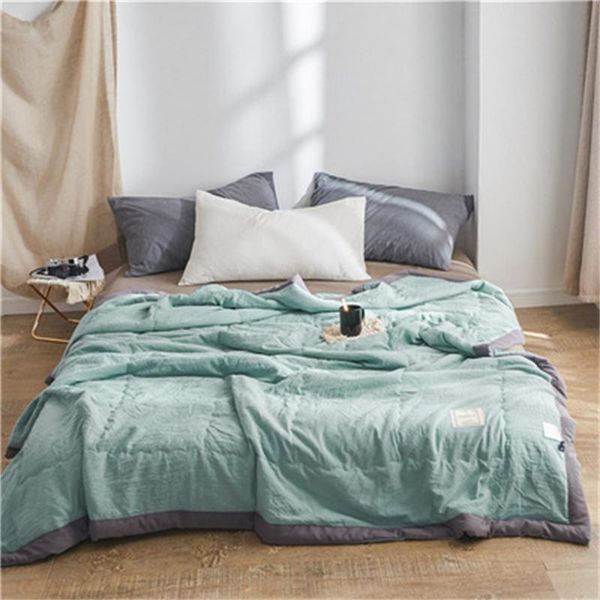 comforters & sets solid plain washable air condition summer quilt comforter bed cover home textiles suitable for adults
comforters & sets solid plain washable air condition summer quilt comforter bed cover home textiles suitable for adults