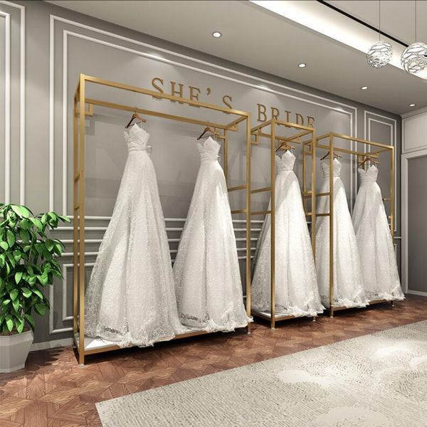 hangers & racks high end wedding dress shop floor type display shelf po studio cheongsam hanger gold hanging rack
hangers & racks high end wedding dress shop floor type display shelf po studio cheongsam hanger gold hanging rack