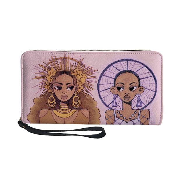 wallets forudesigns fashionable women's long wallet african girl printed zipper pu leather pures luxury travel ladies waterproof bags, Red;black
wallets forudesigns fashionable women's long wallet african girl printed zipper pu leather pures luxury travel ladies waterproof bags, Red;black