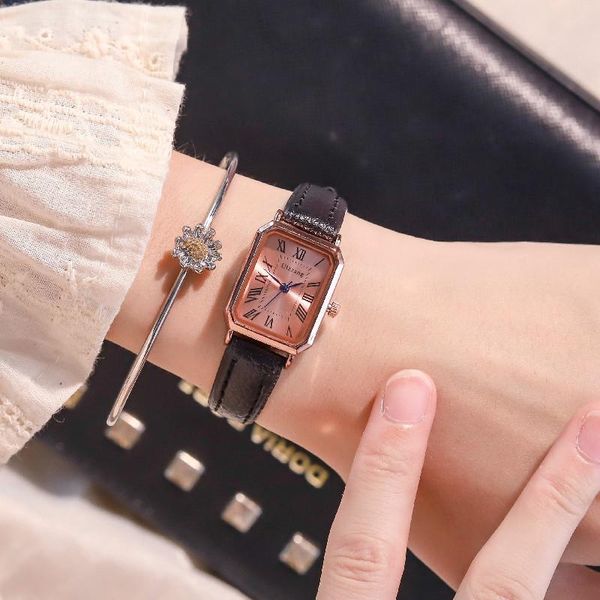 wristwatches reto roma scale women fashion watches ulzzang brand qualities rectangle ladies quartz vintage leather female clock, Slivery;brown
wristwatches reto roma scale women fashion watches ulzzang brand qualities rectangle ladies quartz vintage leather female clock, Slivery;brown