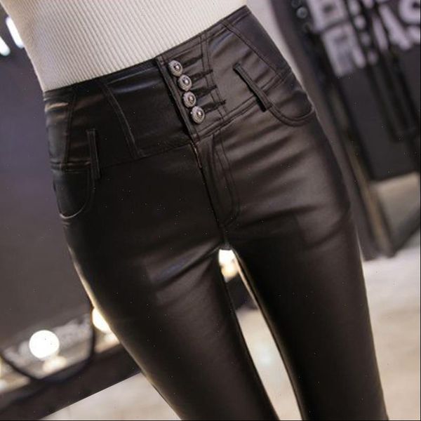 skinny warm pants drop womens leggings pu leather velvet trousers elastic pencil tight 812e, Black
skinny warm pants drop womens leggings pu leather velvet trousers elastic pencil tight 812e, Black