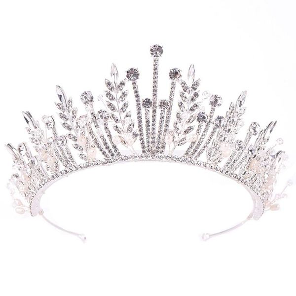party favor crystal alloy crown fashion headdress glitter hair hoop wedding elegant tiara (silver)
party favor crystal alloy crown fashion headdress glitter hair hoop wedding elegant tiara (silver)