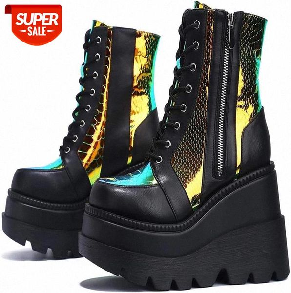 2020 Zipper Booties Botas Mujer 35-43 Luxury Brand New Fashion Female Platform Increase Boots Classic Wedges Ankle Boots Women #al6Q
2020 Zipper Booties Botas Mujer 35-43 Luxury Brand New Fashion Female Platform Increase Boots Classic Wedges Ankle Boots Women #al6Q