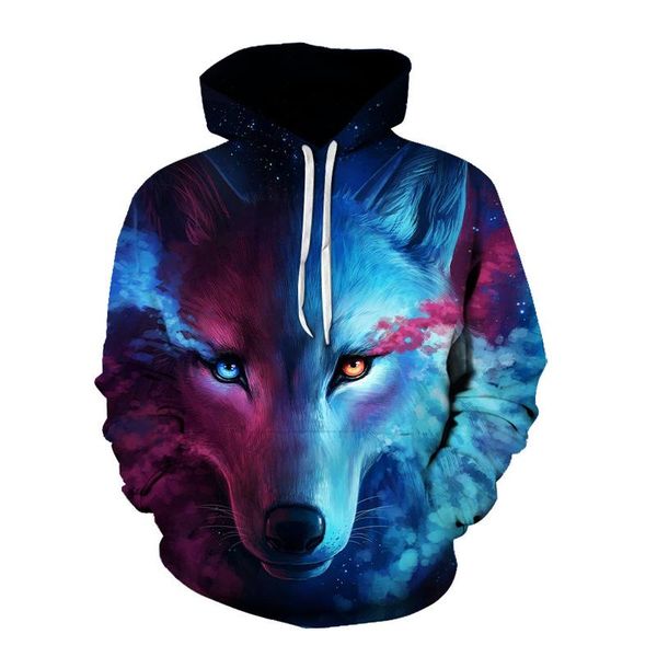 men's hoodies & sweatshirts fashion men and women animal wolf hoodie 3d printed multi-color spring fall pullover sweatshirt clothing, Black
men's hoodies & sweatshirts fashion men and women animal wolf hoodie 3d printed multi-color spring fall pullover sweatshirt clothing, Black