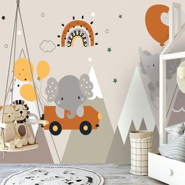 wallpapers custom 3d wall mural modern nordic hand painted cartoon elephant po wallpaper children's room background fresco
wallpapers custom 3d wall mural modern nordic hand painted cartoon elephant po wallpaper children's room background fresco