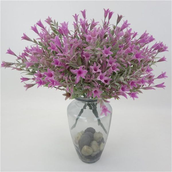 decorative flowers & wreaths 6 forks artificial bluebells lilies grass rattan plant fake silk flower wedding arrangement home decoration
decorative flowers & wreaths 6 forks artificial bluebells lilies grass rattan plant fake silk flower wedding arrangement home decoration