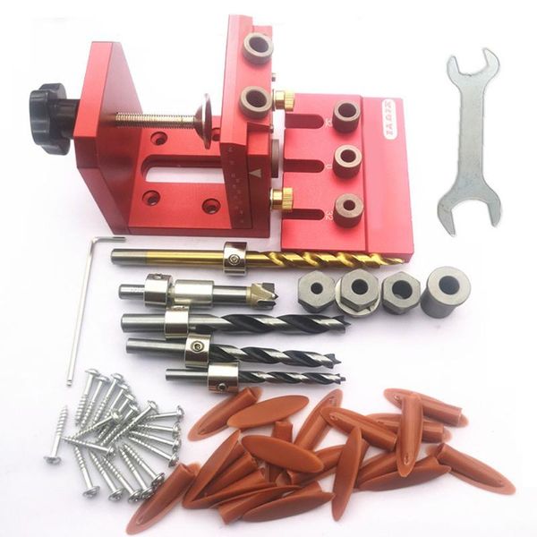 professional hand tool sets pocket hole locator jig kit woodworking drill guide adjustable inclined positioner with eccentric sleeve
professional hand tool sets pocket hole locator jig kit woodworking drill guide adjustable inclined positioner with eccentric sleeve