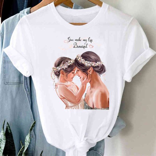 women's t-shirt t-shirts women spring summer cute daughter cartoon mom mother mama clothes graphic tshirt lady print female te, White
women's t-shirt t-shirts women spring summer cute daughter cartoon mom mother mama clothes graphic tshirt lady print female te, White