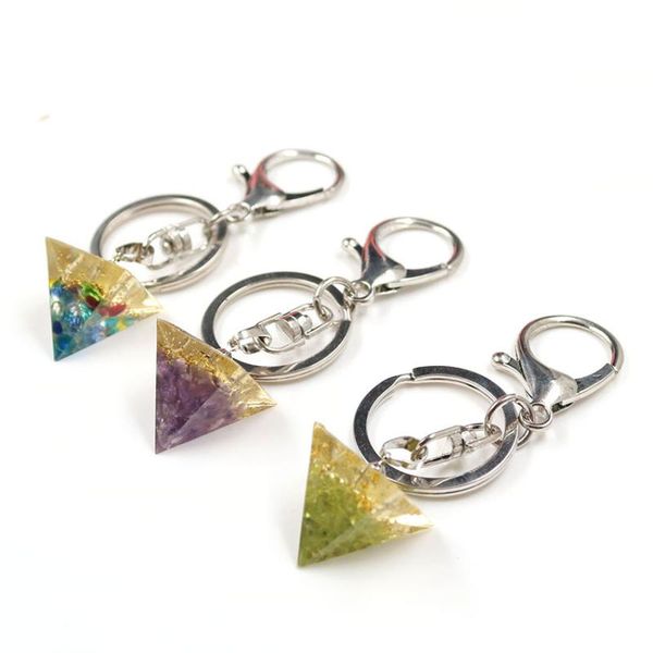 keychains fyjs unique silver plated circle pyramid amethysts stone and resin key chain rose pink quartz jewelry
keychains fyjs unique silver plated circle pyramid amethysts stone and resin key chain rose pink quartz jewelry