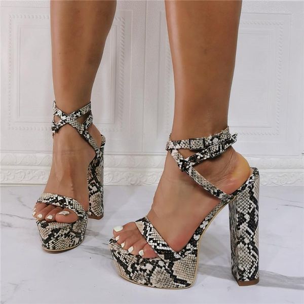 sandals brand design great quality big size 47 snake veins block high heels party platform woman shoes sexy, Black
sandals brand design great quality big size 47 snake veins block high heels party platform woman shoes sexy, Black