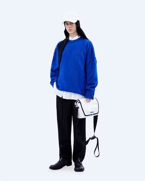 22ss knitted embroidery error sweater men women eu size 100% cotton ader pullover loose fit autumn hentai, White;black
22ss knitted embroidery error sweater men women eu size 100% cotton ader pullover loose fit autumn hentai, White;black