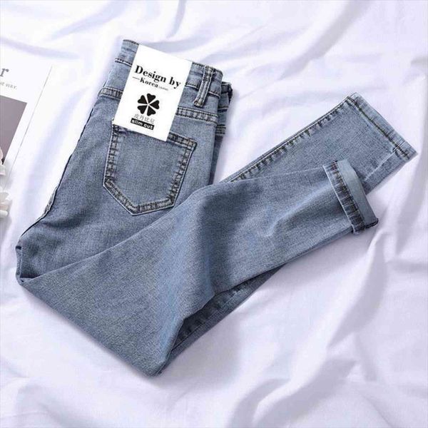 pants spring and autumn womens jean high waist skinny cropped pantalones vaqueros mujer, Blue
pants spring and autumn womens jean high waist skinny cropped pantalones vaqueros mujer, Blue