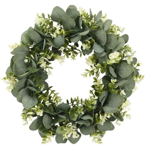 decorative flowers & wreaths artificial green leaf flower garland simulation eucalyptus wreath spring summer plastic wall decoration for fro
decorative flowers & wreaths artificial green leaf flower garland simulation eucalyptus wreath spring summer plastic wall decoration for fro