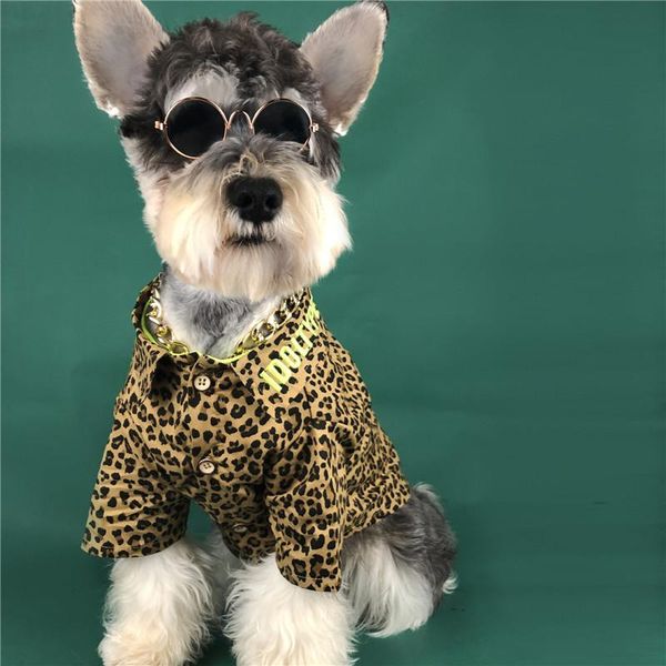 dog apparel cool fashion pet clothes for leopard print small dogs chihuahua cotton puppy shirts
dog apparel cool fashion pet clothes for leopard print small dogs chihuahua cotton puppy shirts