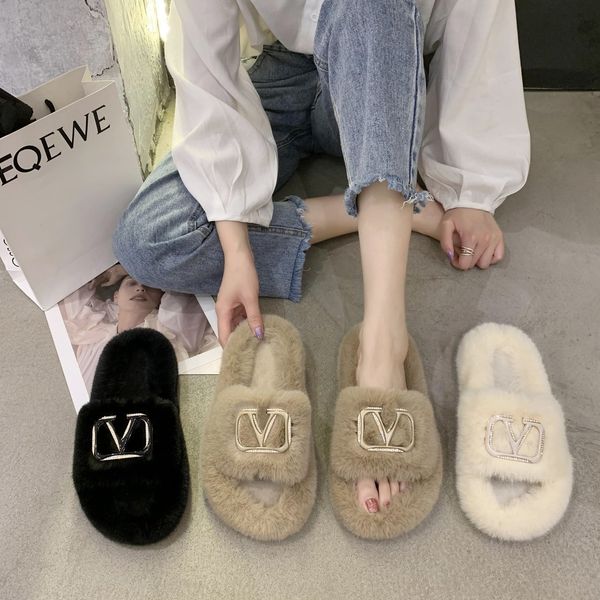 official website 70% off outlet autumn new style plus size plush metal decoration casual one-word outer wear cotton slippers women sale l92k, Black
official website 70% off outlet autumn new style plus size plush metal decoration casual one-word outer wear cotton slippers women sale l92k, Black