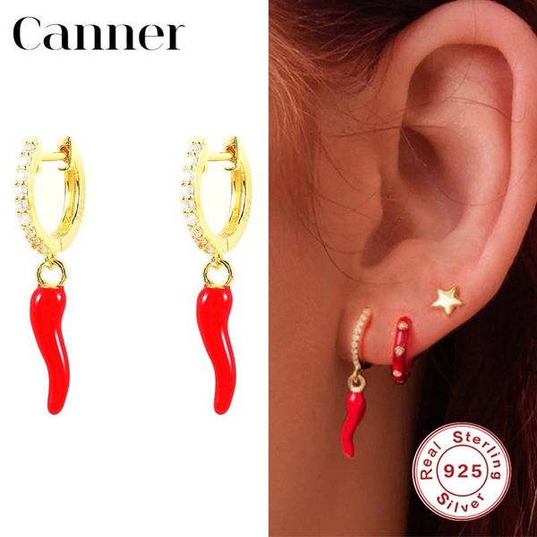 hoop & huggie canner 925 sterling silver earrings for women earings spicy pepper chili earing 2021 trend piercing jewelry pendientes w5, Golden;silver
hoop & huggie canner 925 sterling silver earrings for women earings spicy pepper chili earing 2021 trend piercing jewelry pendientes w5, Golden;silver