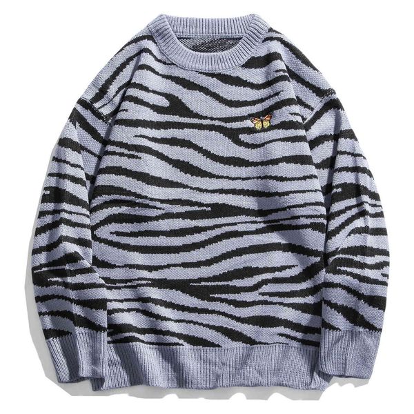 men's sweaters harajuku sweater harajuku pattern zebra butterfly embroidered mesh streetwear knitted hip hop retro, White;black
men's sweaters harajuku sweater harajuku pattern zebra butterfly embroidered mesh streetwear knitted hip hop retro, White;black