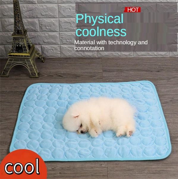 kennels & pens summer cooling mat for dogs cats ice silk self dog crate pad washable breathable pet blanket outdoor or in the car
kennels & pens summer cooling mat for dogs cats ice silk self dog crate pad washable breathable pet blanket outdoor or in the car