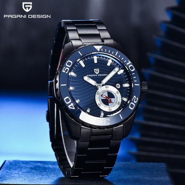 wristwatches pagani design men mechanical watch 100m waterproof luminous sapphire crystal ceramic bezel automatic reloj de hombre, Slivery;brown
wristwatches pagani design men mechanical watch 100m waterproof luminous sapphire crystal ceramic bezel automatic reloj de hombre, Slivery;brown