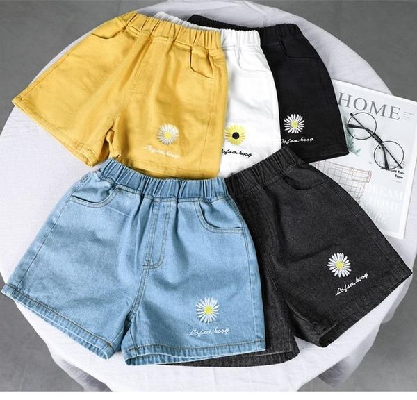 shorts kids denim for girls summer short pants jeans casual children 5 colours, Black
shorts kids denim for girls summer short pants jeans casual children 5 colours, Black