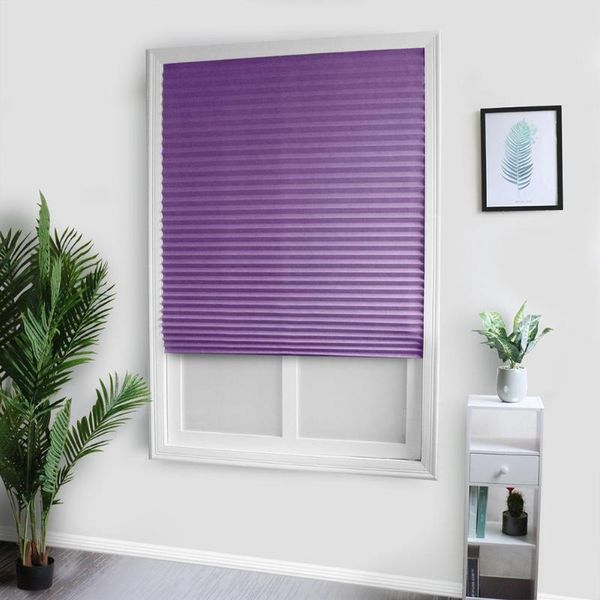 blinds half blackout pleated self-adhesive home kitchen balcony non-woven fabric shading window curtains shades purple
blinds half blackout pleated self-adhesive home kitchen balcony non-woven fabric shading window curtains shades purple