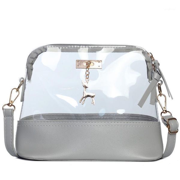 evening bags women messenger fashion transparent shell shape bag with pendent deer toy pu pvc patchwork female shoulder crossbody
evening bags women messenger fashion transparent shell shape bag with pendent deer toy pu pvc patchwork female shoulder crossbody