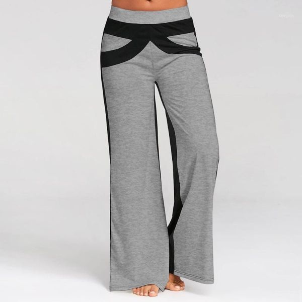 women's pants & capris sports women trousers female high waist wide leg patchwork bell bottoms flare sweatpants baggy joggers #5.26, Black;white
women's pants & capris sports women trousers female high waist wide leg patchwork bell bottoms flare sweatpants baggy joggers #5.26, Black;white