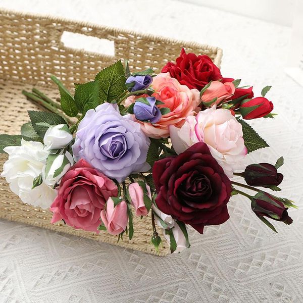 decorative flowers & wreaths 43cm simulation feel moisturizing rose flower 1 2 bud artificial for home decor floral wedding decoration
decorative flowers & wreaths 43cm simulation feel moisturizing rose flower 1 2 bud artificial for home decor floral wedding decoration