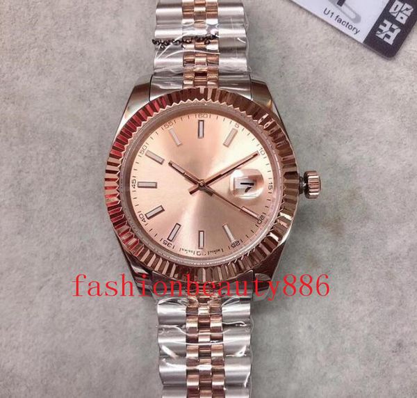 u1 factory men's watch date series m126333 rose gold dial sapphire fashion mechanical wristwatches, Slivery;brown
u1 factory men's watch date series m126333 rose gold dial sapphire fashion mechanical wristwatches, Slivery;brown