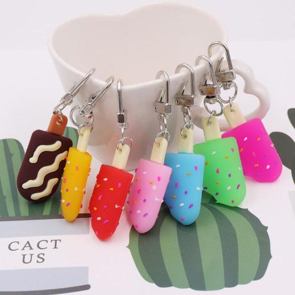keychains 20pcs/lot women fashion jewelry cute soft glue popsicle fruit color key ring party favors for girls bag decorations, Silver
keychains 20pcs/lot women fashion jewelry cute soft glue popsicle fruit color key ring party favors for girls bag decorations, Silver