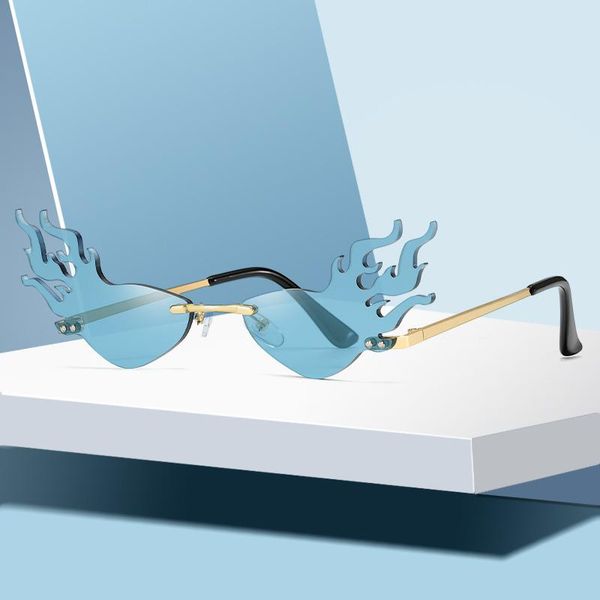 sunglasses fashion retro frameless personality party flame ladies luxury outdoor street shooting glasses male, White;black
sunglasses fashion retro frameless personality party flame ladies luxury outdoor street shooting glasses male, White;black