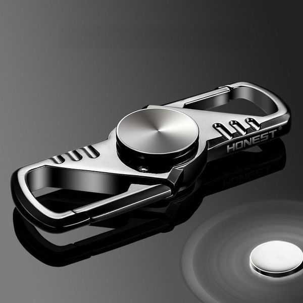 keychains finger spinner keychain key ring handspinner chain holder creative waist hanging keyfob chaveiro llaveros hombre, Silver
keychains finger spinner keychain key ring handspinner chain holder creative waist hanging keyfob chaveiro llaveros hombre, Silver