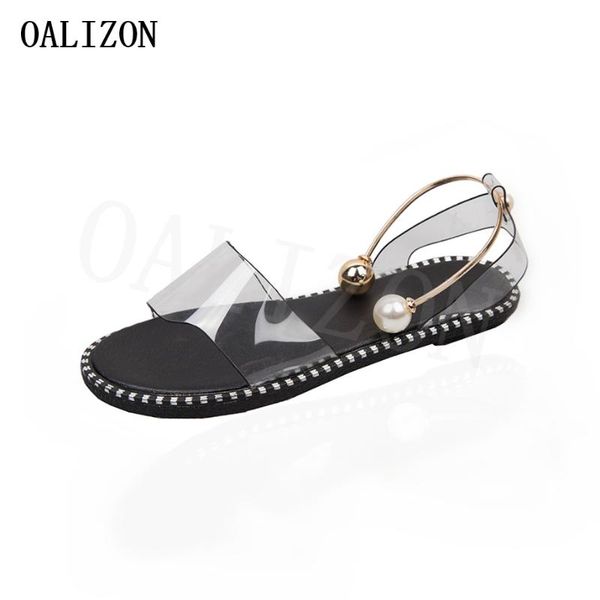 brand women sandals transparent pvc flats shoes 2021 summer designer pointed cozy sandalias slippers femme dress, Black
brand women sandals transparent pvc flats shoes 2021 summer designer pointed cozy sandalias slippers femme dress, Black