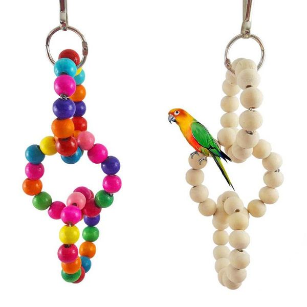 other bird supplies asypets wooden beads pets toy colorful circular swinging ring exercise swing tools parrot toys
other bird supplies asypets wooden beads pets toy colorful circular swinging ring exercise swing tools parrot toys