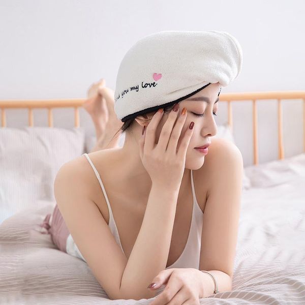towel girls shampoo super absorbent dry hair cap can wrap coral fleecy quick embroidery triangle
towel girls shampoo super absorbent dry hair cap can wrap coral fleecy quick embroidery triangle