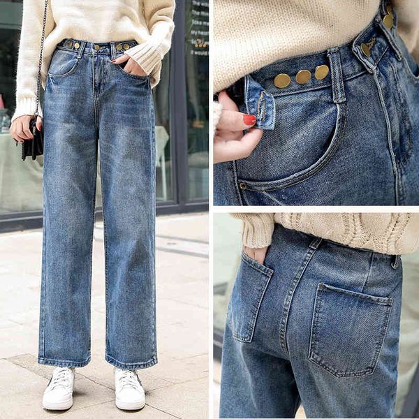 spring women's jeans female high waisted loose harem women casual boyfriend ladies denim pants streetwear 210514, Blue
spring women's jeans female high waisted loose harem women casual boyfriend ladies denim pants streetwear 210514, Blue
