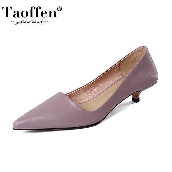 dress shoes taoffen women 2021 real leather pumps fashion pointed toe footwear size 33-40, Black
dress shoes taoffen women 2021 real leather pumps fashion pointed toe footwear size 33-40, Black