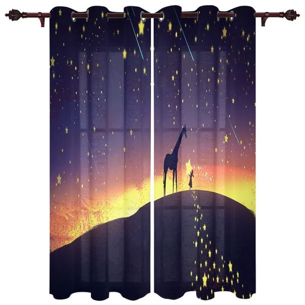 starry sky girl giraffe kitchen curtain kids bedroom living room balcony french windows fabric pergola bathroom & drapes
starry sky girl giraffe kitchen curtain kids bedroom living room balcony french windows fabric pergola bathroom & drapes
