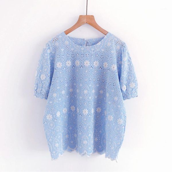 women's blouses & shirts lamtrip romantic floral full embroidery short sleeve shirt blouse mori girl 2021 summer, White
women's blouses & shirts lamtrip romantic floral full embroidery short sleeve shirt blouse mori girl 2021 summer, White