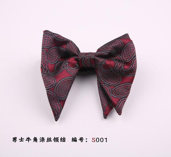neck ties manufacturers men's groom horns big bow tie shirt wedding retro european and american cashew dress, Blue;purple
neck ties manufacturers men's groom horns big bow tie shirt wedding retro european and american cashew dress, Blue;purple