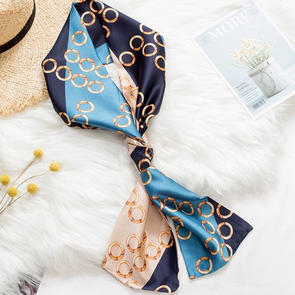wrw su cravat mingyu yao chen's same thin and narrow long silk scarf silk scarf for women's ties spring and autumn fashion, Black;gray
wrw su cravat mingyu yao chen's same thin and narrow long silk scarf silk scarf for women's ties spring and autumn fashion, Black;gray