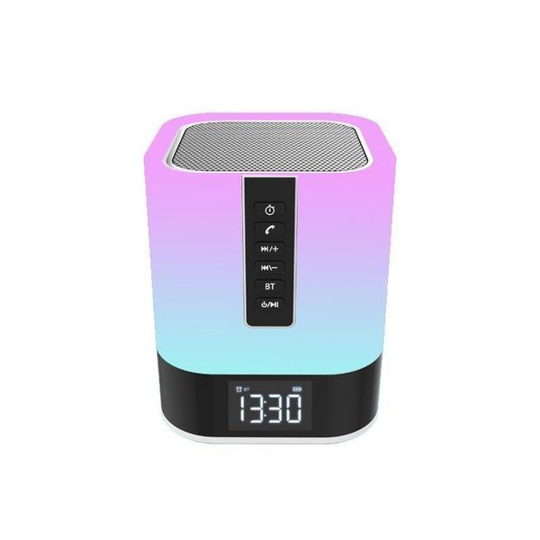 outdoor speakers 21 selling wireless lighting bluetooth speaker with time alarm clock mobile power subwoofer stereo