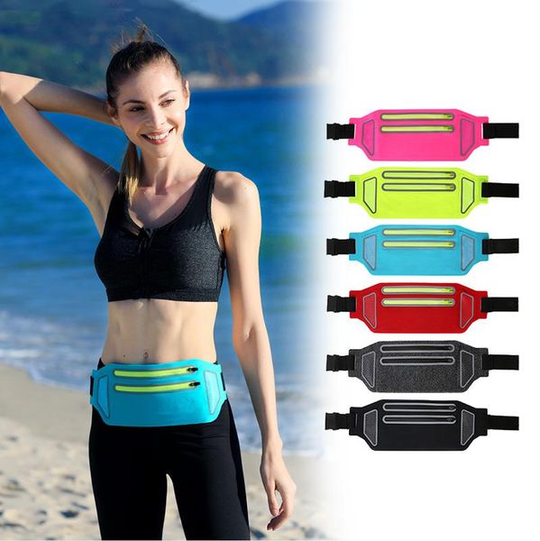 outdoor sports pockets ultra-thin invisible waist bag double zipper fitness run phone waterproof gym men\women running belt bags
outdoor sports pockets ultra-thin invisible waist bag double zipper fitness run phone waterproof gym men\women running belt bags