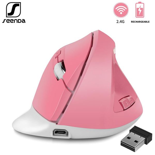 mice seenda ergonomic vertical mouse 6 buttons 1000/1600/2400 dpi right hand for pc lapcomputer rechargeable wilress moouse
mice seenda ergonomic vertical mouse 6 buttons 1000/1600/2400 dpi right hand for pc lapcomputer rechargeable wilress moouse