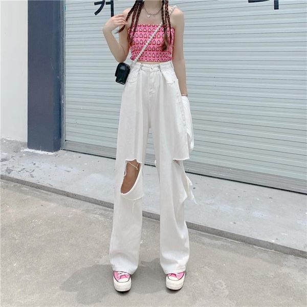 women's jeans 2021 summer clothing fashion straight pants korean version high waist wide leg trousers baggy all-match women, Blue
women's jeans 2021 summer clothing fashion straight pants korean version high waist wide leg trousers baggy all-match women, Blue