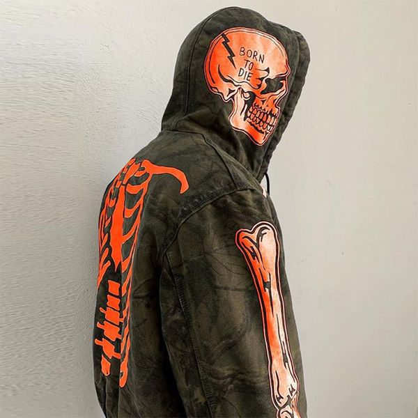 men's hoodies & sweatshirts 2021 fashion skull printing men autumn winter long sleeve cardigan zip-up hooded sweatshirt casual mens str, Black
men's hoodies & sweatshirts 2021 fashion skull printing men autumn winter long sleeve cardigan zip-up hooded sweatshirt casual mens str, Black