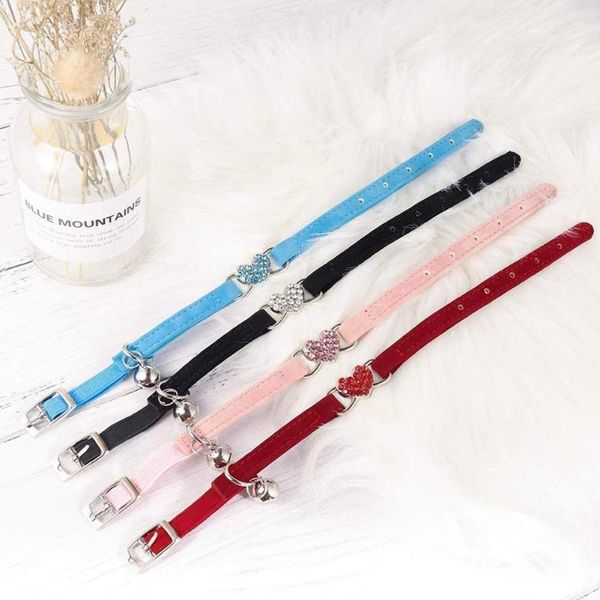 heart bling cat collar with safety belt and bell kitty lovely cherry adjustable kitten collars k3m2 & leads
heart bling cat collar with safety belt and bell kitty lovely cherry adjustable kitten collars k3m2 & leads