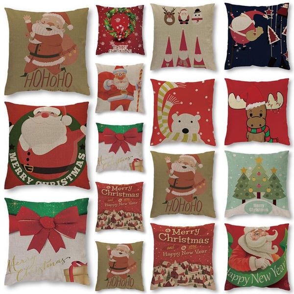 pillow case 18" christmas xmas cushion cover cotton linen home sofa throw decor
pillow case 18" christmas xmas cushion cover cotton linen home sofa throw decor