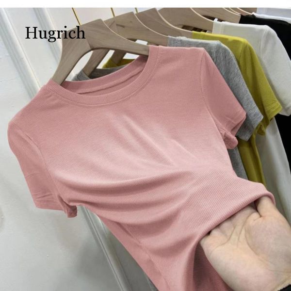 women's t-shirt bottoming summer wear 2021 round neck white solid color short sleeved for girl causal
women's t-shirt bottoming summer wear 2021 round neck white solid color short sleeved for girl causal